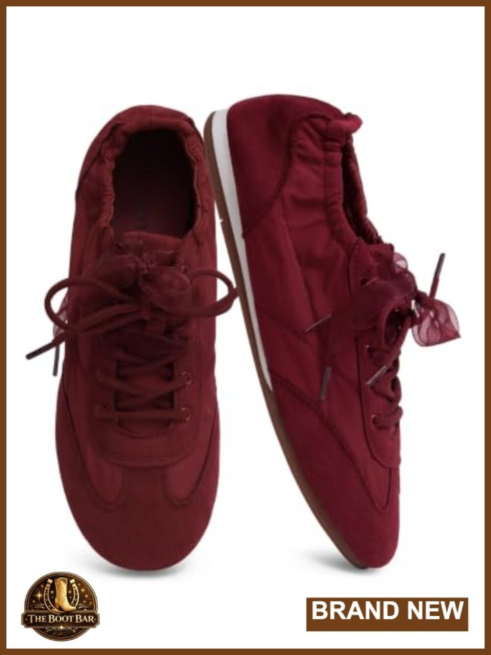 Women's Ballet Flat Sneakers Faux Suede Nylon Slip On Walking Shoes